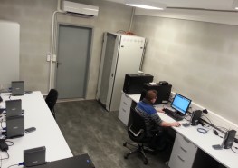 Salle blanche serveur informatique UCAL