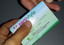 Carte certiphyto