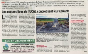 Article - Les coopératives de l'UCAL concrétisent leurs projets