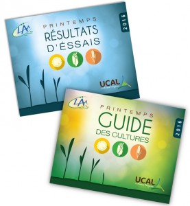 Guide des cultures de printemps et résultats d'essais 2016