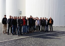 Visite du silo UCAL par Atouts Jeunes