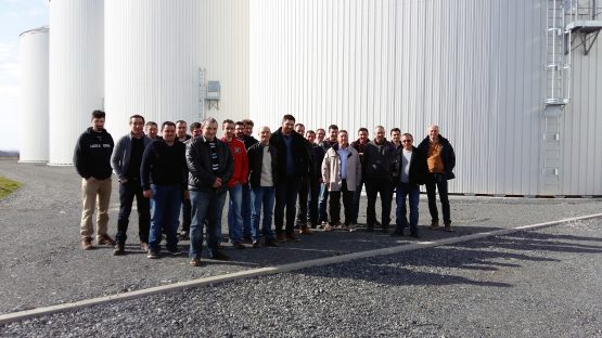 Visite du silo UCAL par Atouts Jeunes