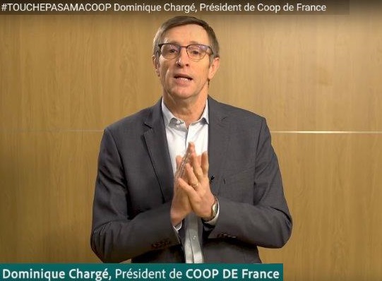 Dominique Chargé - président de CoopdeFrance #touchepasamacoop